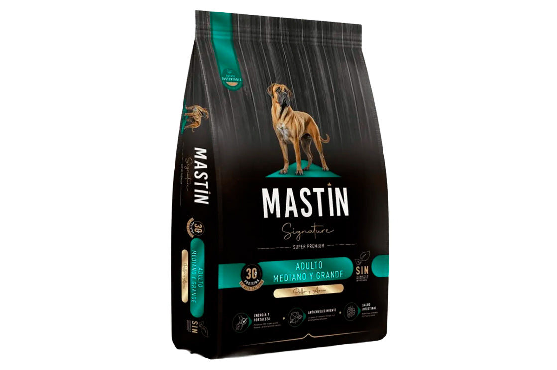 🐶 Mastin Signature Adulto – Nutrición premium para tu perro 15kg 🥇🐾