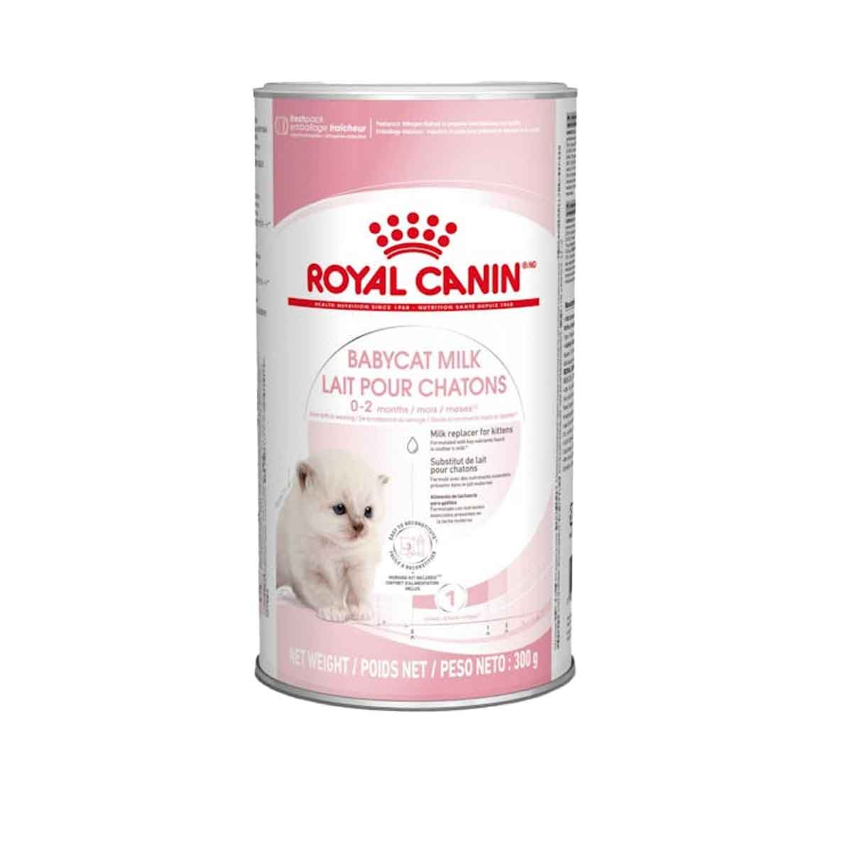Royal Canin Babycat Milk 300gr – Nutrición completa para gatitos recién nacidos