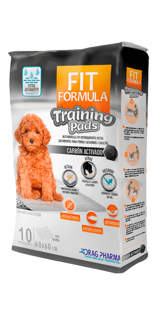 Fit Training Pads 60x60 - carbón