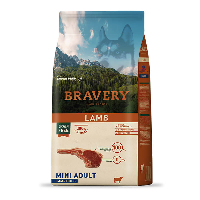 BRAVERY Lamb mini adult small breed