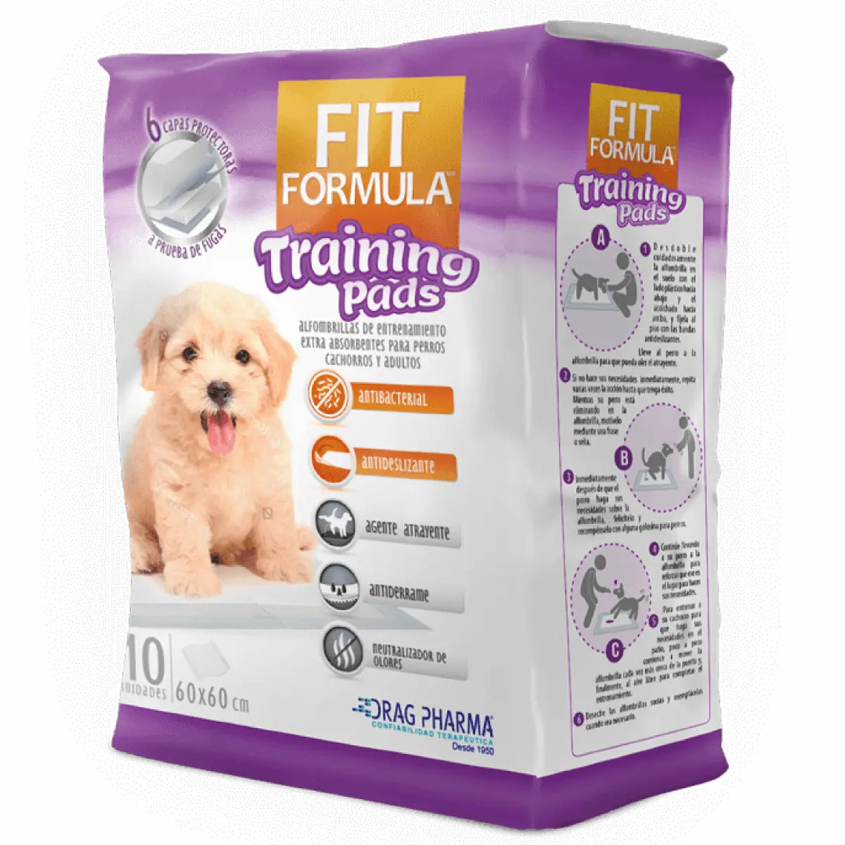 Fit Training Pads de 60x60