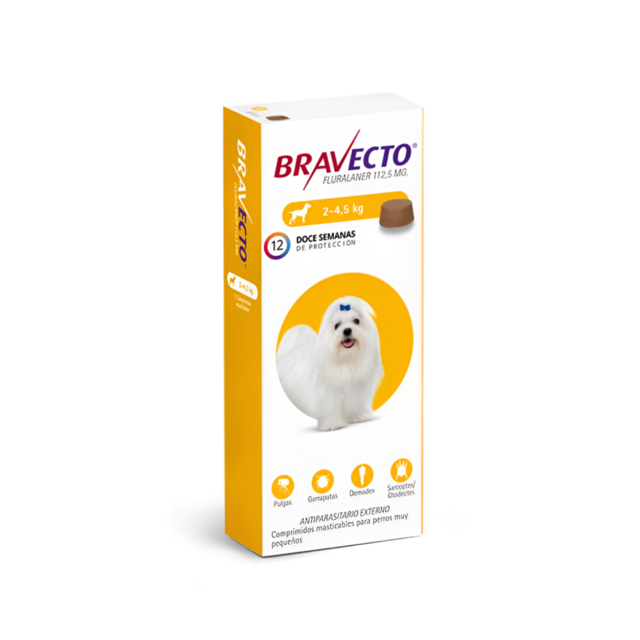 Bravecto Perro 2KG A 4,5KG