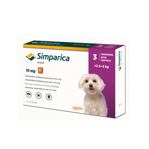 Simparica Perro 2,5KG A 5KG