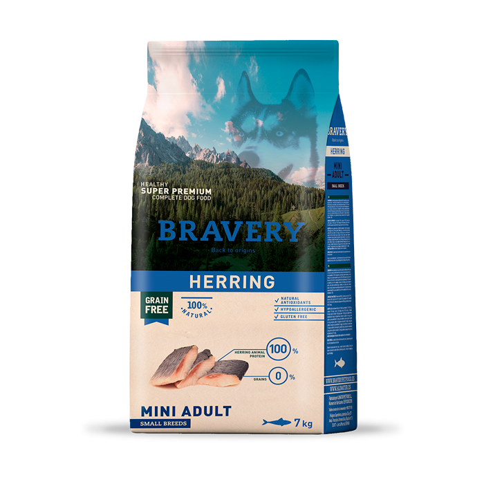 🐟 Bravery Herring Mini Adult 7 kg