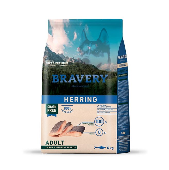 Bravery Herring Adult Large/ Medium breeds